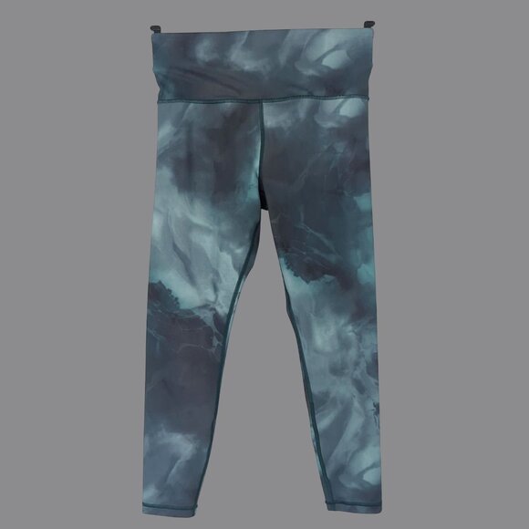 Athleta Leggings Small 7/8 Green Elation - Picture 1 of 10